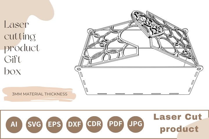 Svg Laser Cut Gift Box
